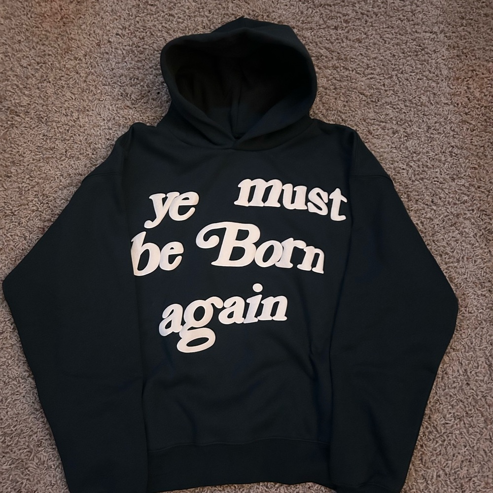 Kanye cpfm black and white hoodie